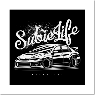 Subie life Posters and Art